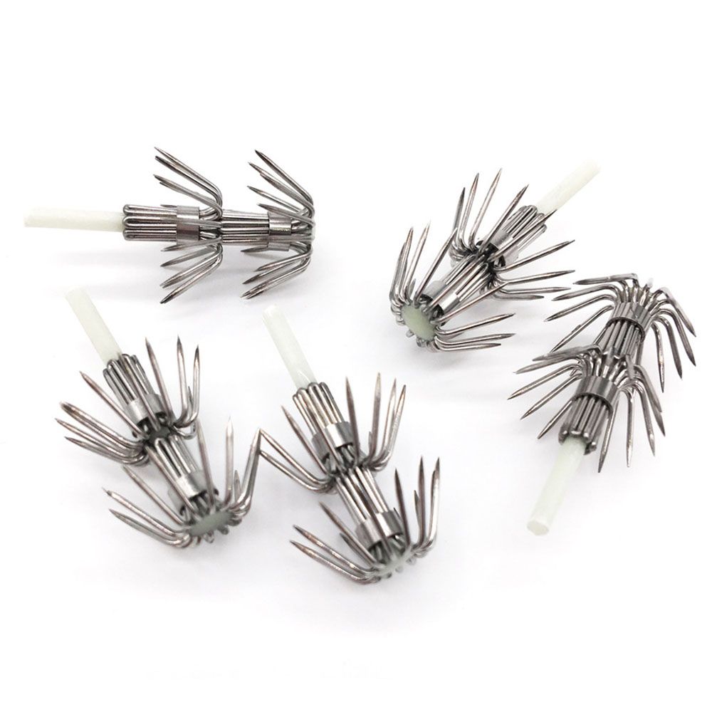 Fishing Hook Assortment - 5 sztuk dwuwarstwowy parasol ze stali