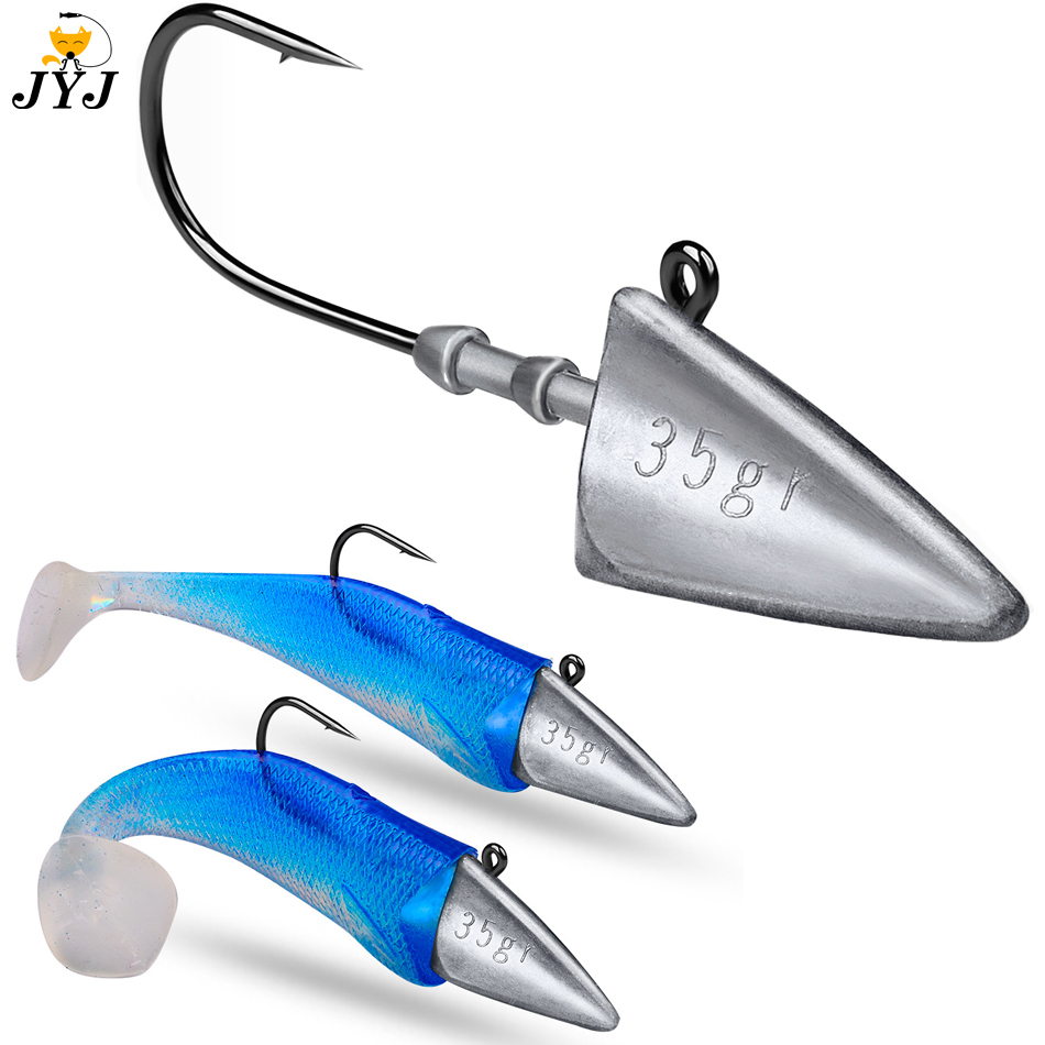 Fishing Hook Offset - Haczyki trójkątne WODJYJ 7g 10g 15g