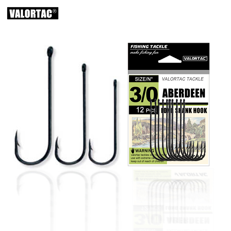 Fishing Hook Offset - Haczyki wędkarskie Aberdeen do połowu ryb,