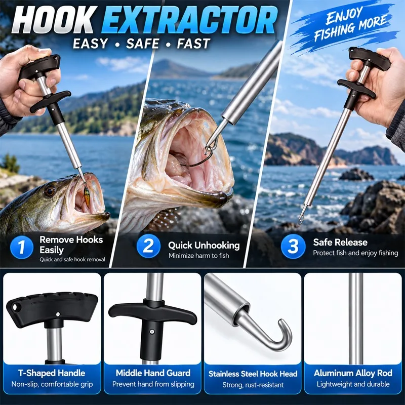 Profesjonalny, wielofunkcyjny  – Fishing Hook Remover recenzja i cena