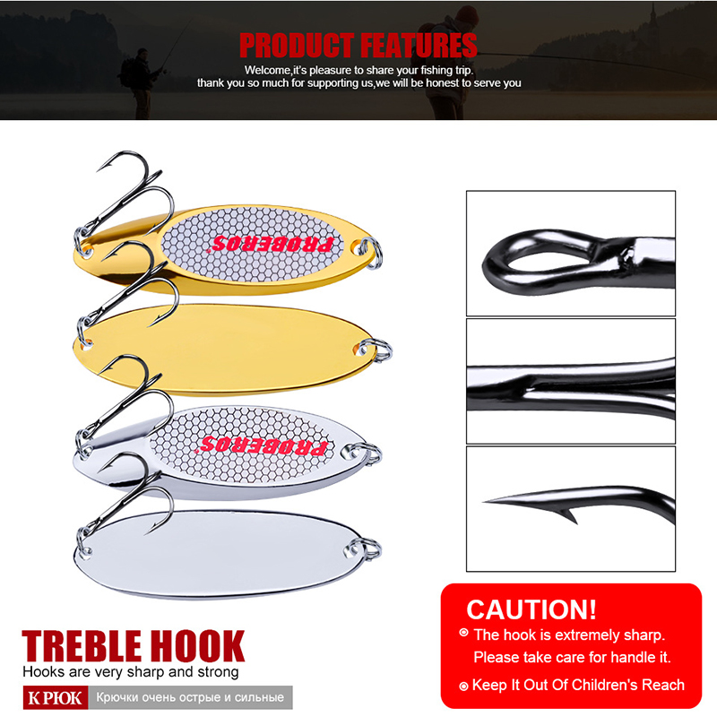 Metalowa przynęta w kształcie  – Fishing Hook Treble recenzja i cena
