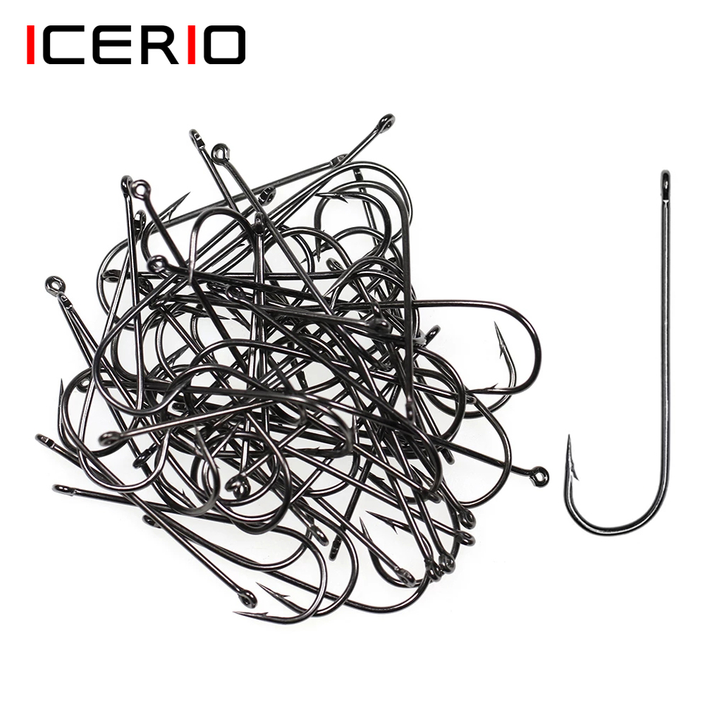 ICERIO 100 SZT 16 #   - 3/0 dł – Fishing Hook Offset recenzja i cena