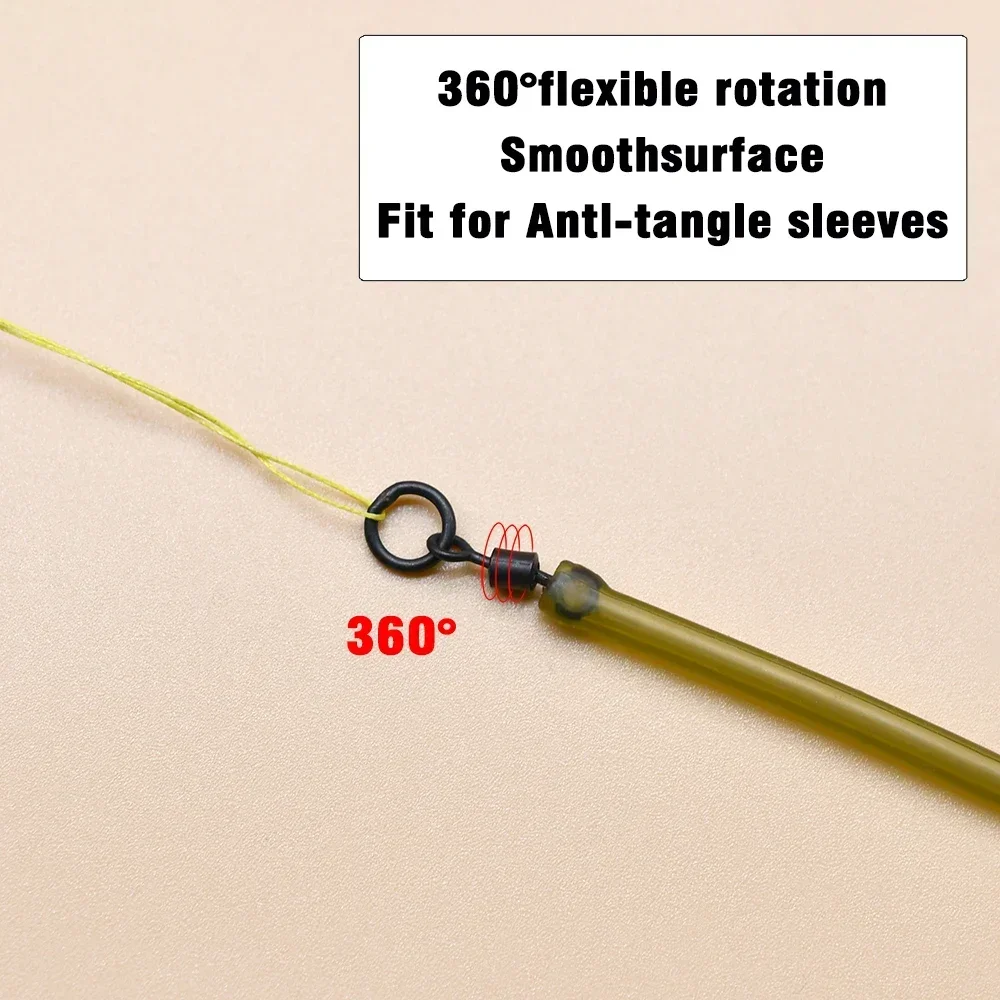 50 sztuk, mikro obrotowe haczy – Fishing Hook Size recenzja i cena