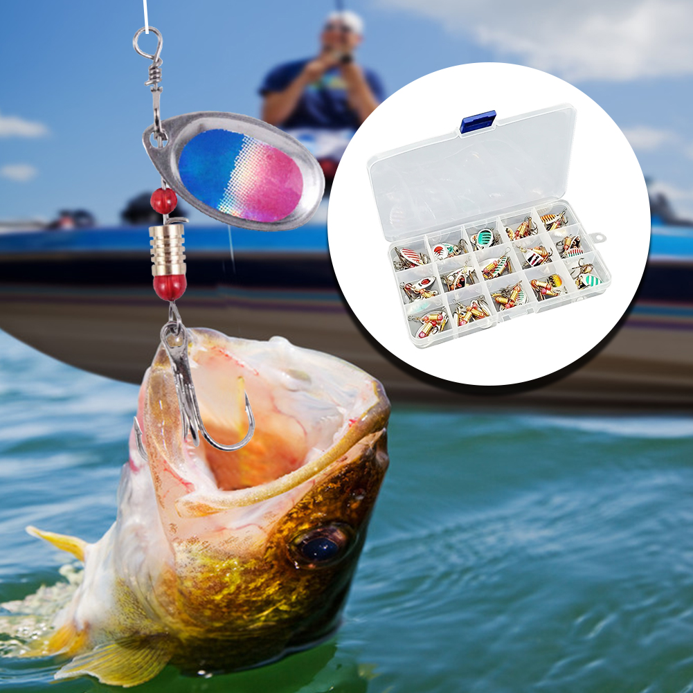 30 sztuk metalowych przynęt w  – Fishing Hook Treble recenzja i cena