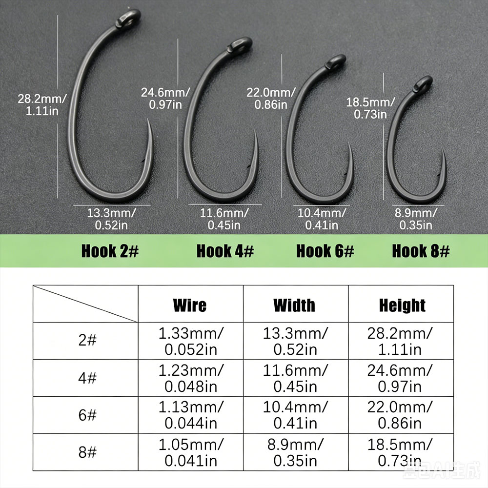 10 szt. Haczyków karpiowych Kl – Fishing Hook Assortment recenzja i cena